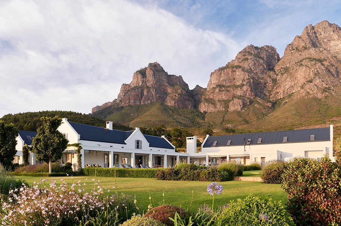 Utsikt over Boschendal Wine Estate